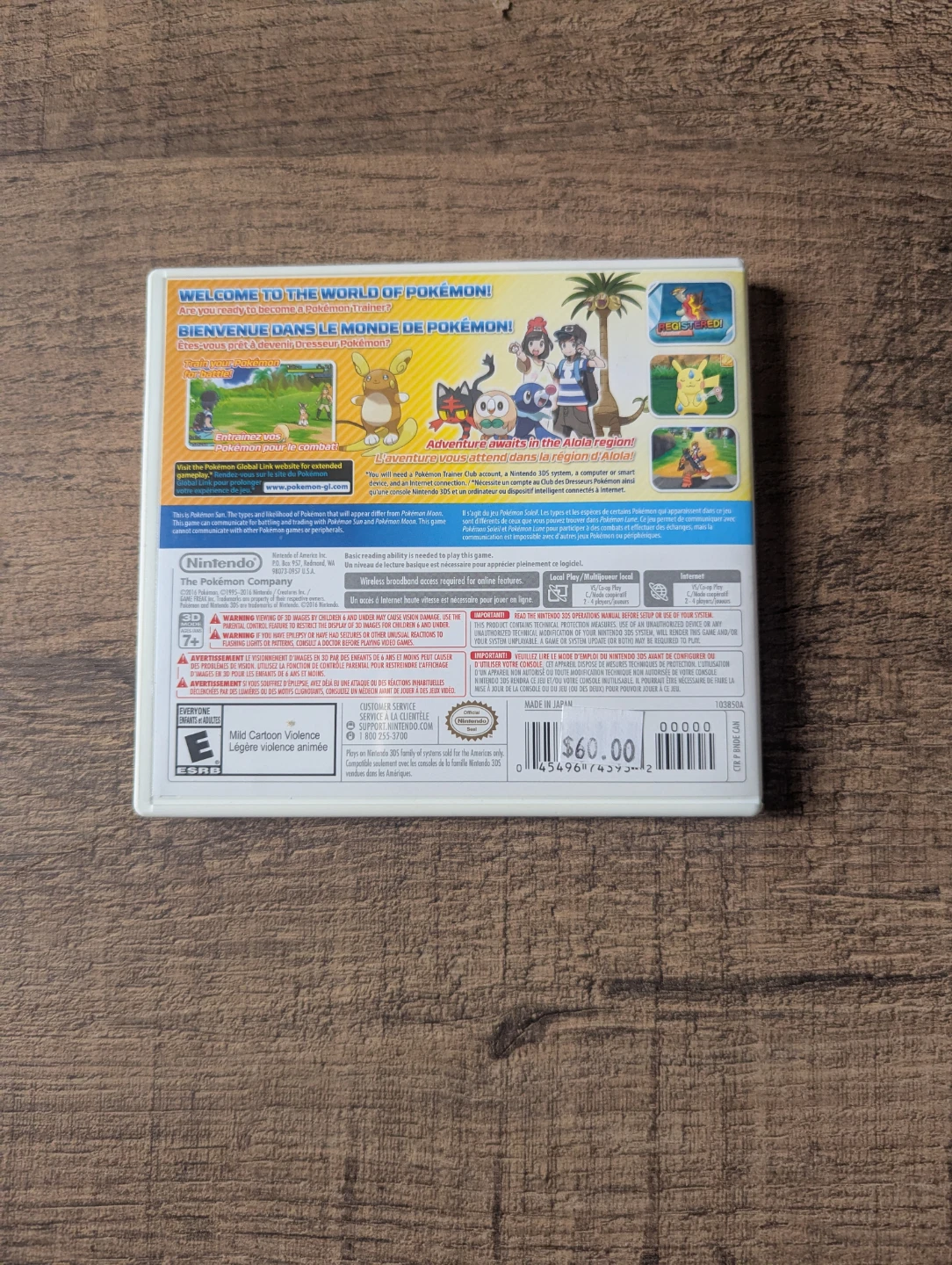 Nintendo 3DS Pokemon Sun - photo 2