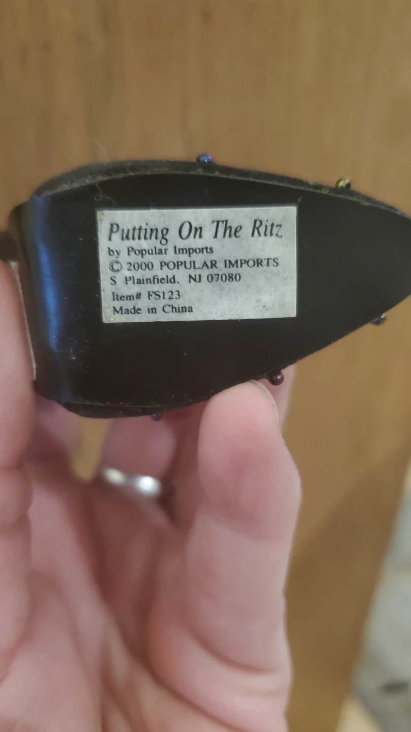 Popular Imports "Putting On The Ritz" Decorative Shoe - photo 4