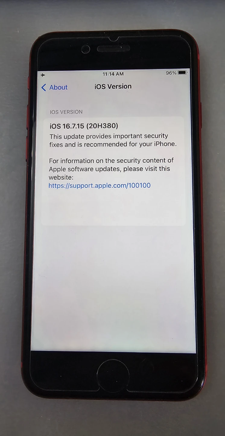 Unlocked Red iPhone 8, 64gb - photo 4