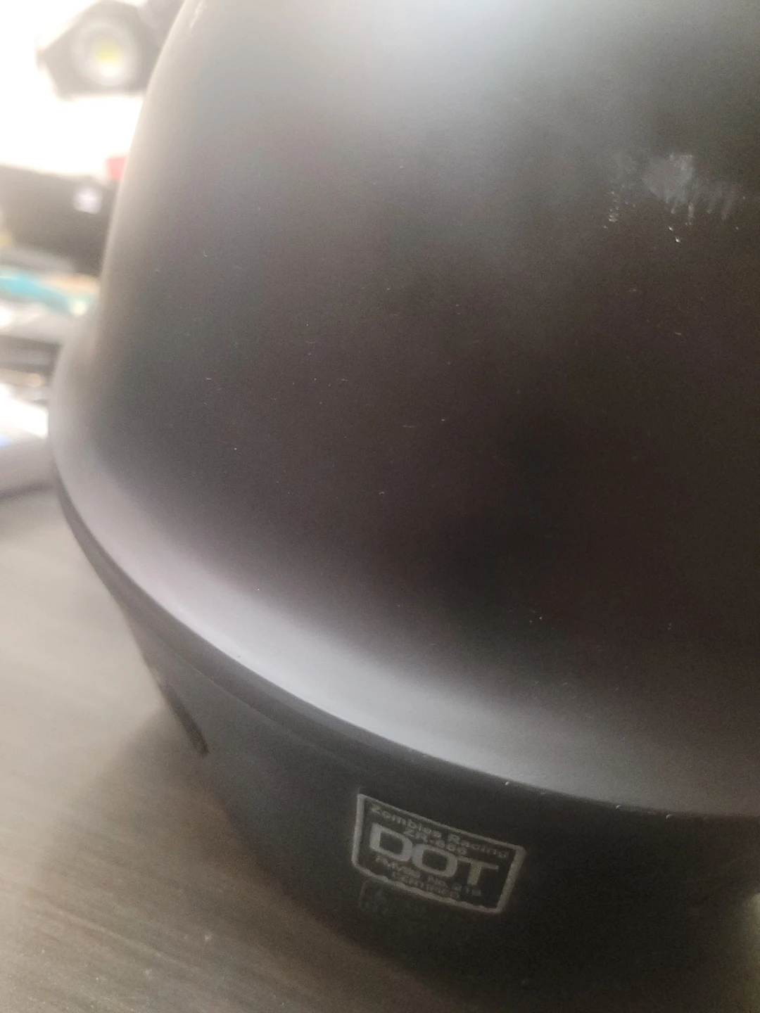 Zombies Moto racing ZR666 DOT Racing Helmet - photo 3
