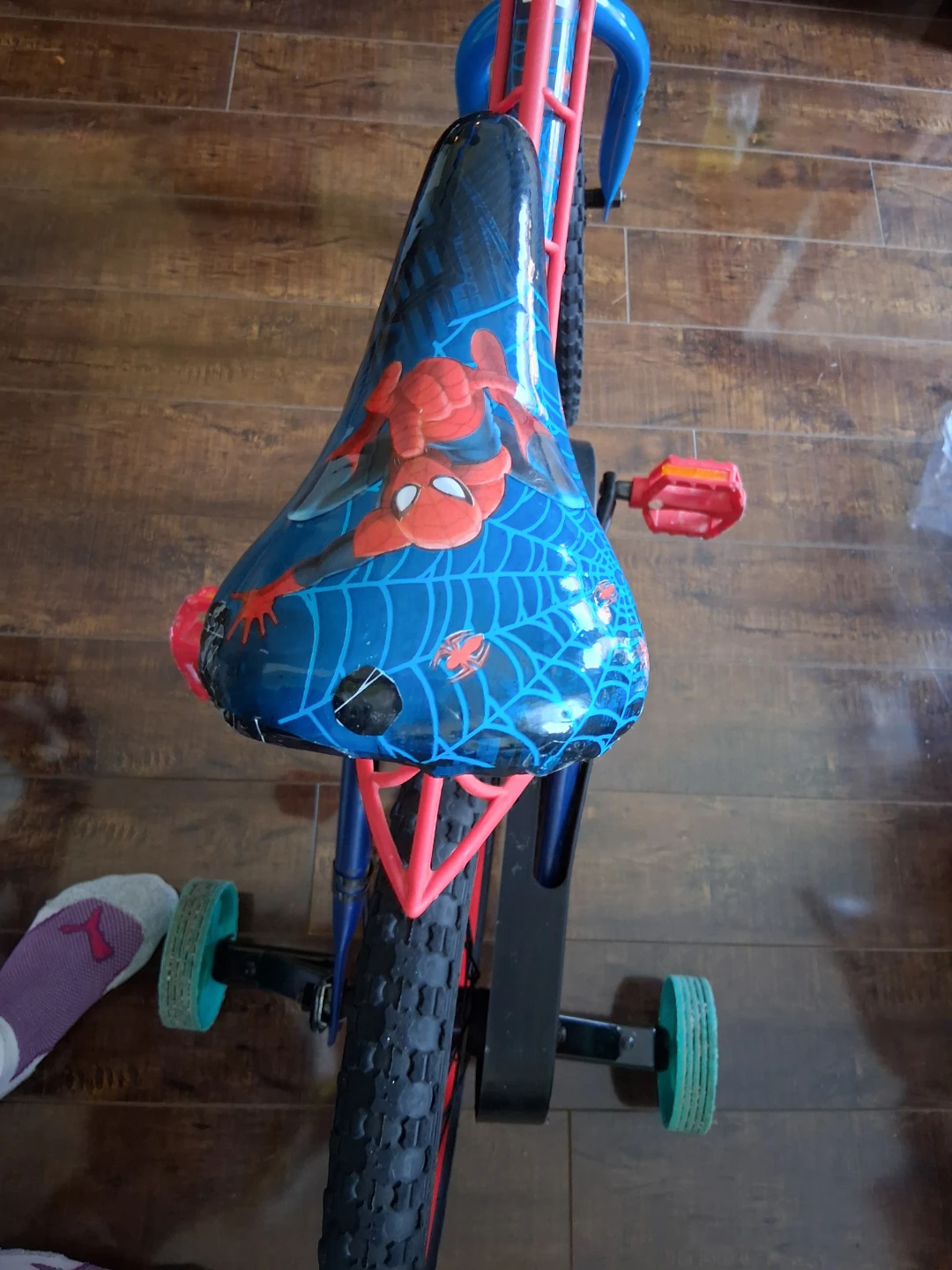 Kids Spider-Man Bicycle 16" tune up ready to ride - photo 2