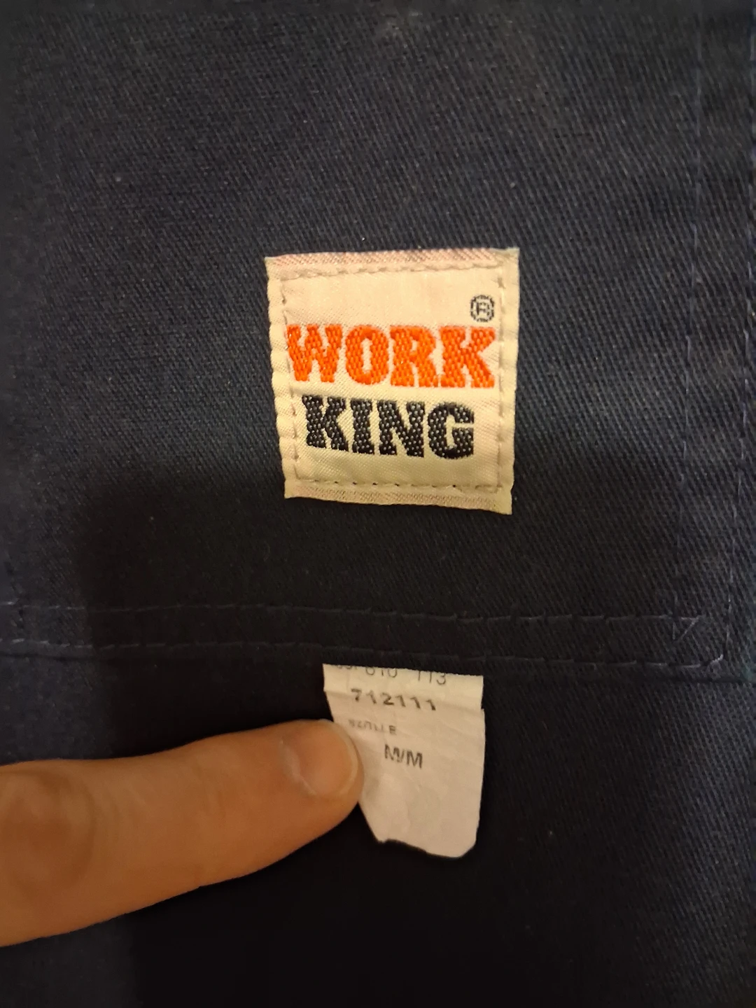Work King Navy Blue Coveralls Size M/M - photo 3