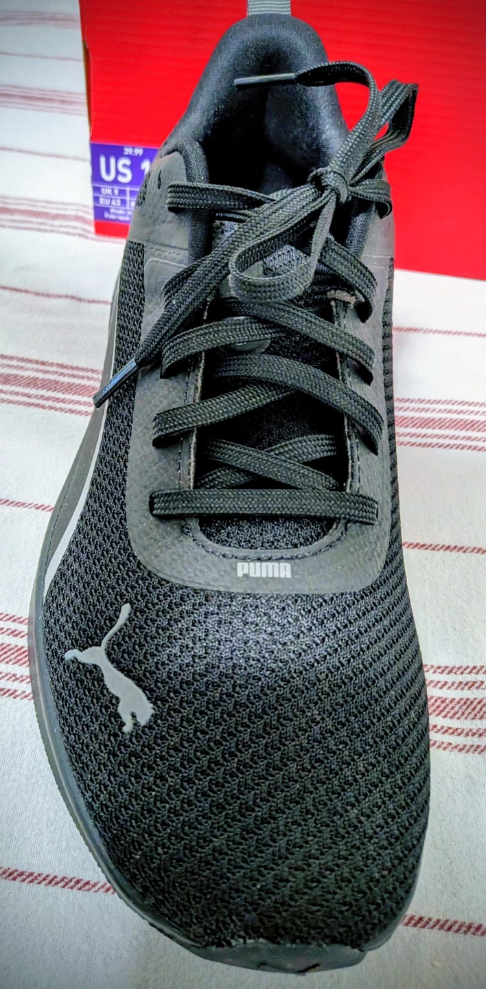 Puma Black Running Shoes - Men's Size 10 - photo 2