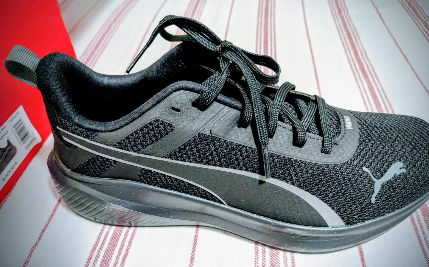 Puma Black Running Shoes - Men's Size 10 - photo 3