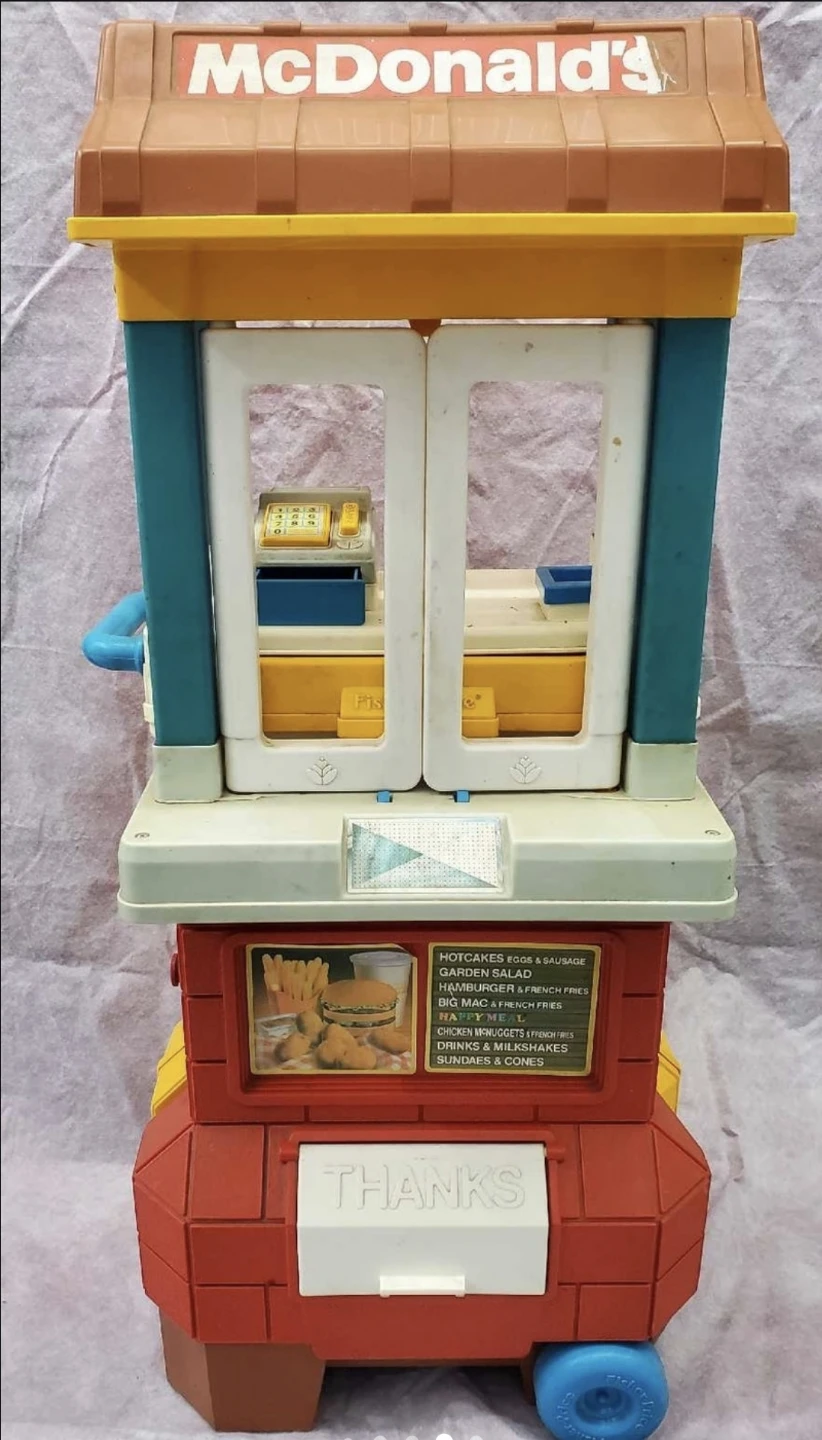 VTG Rare fisher price McDonald's kitchen playset - photo 5