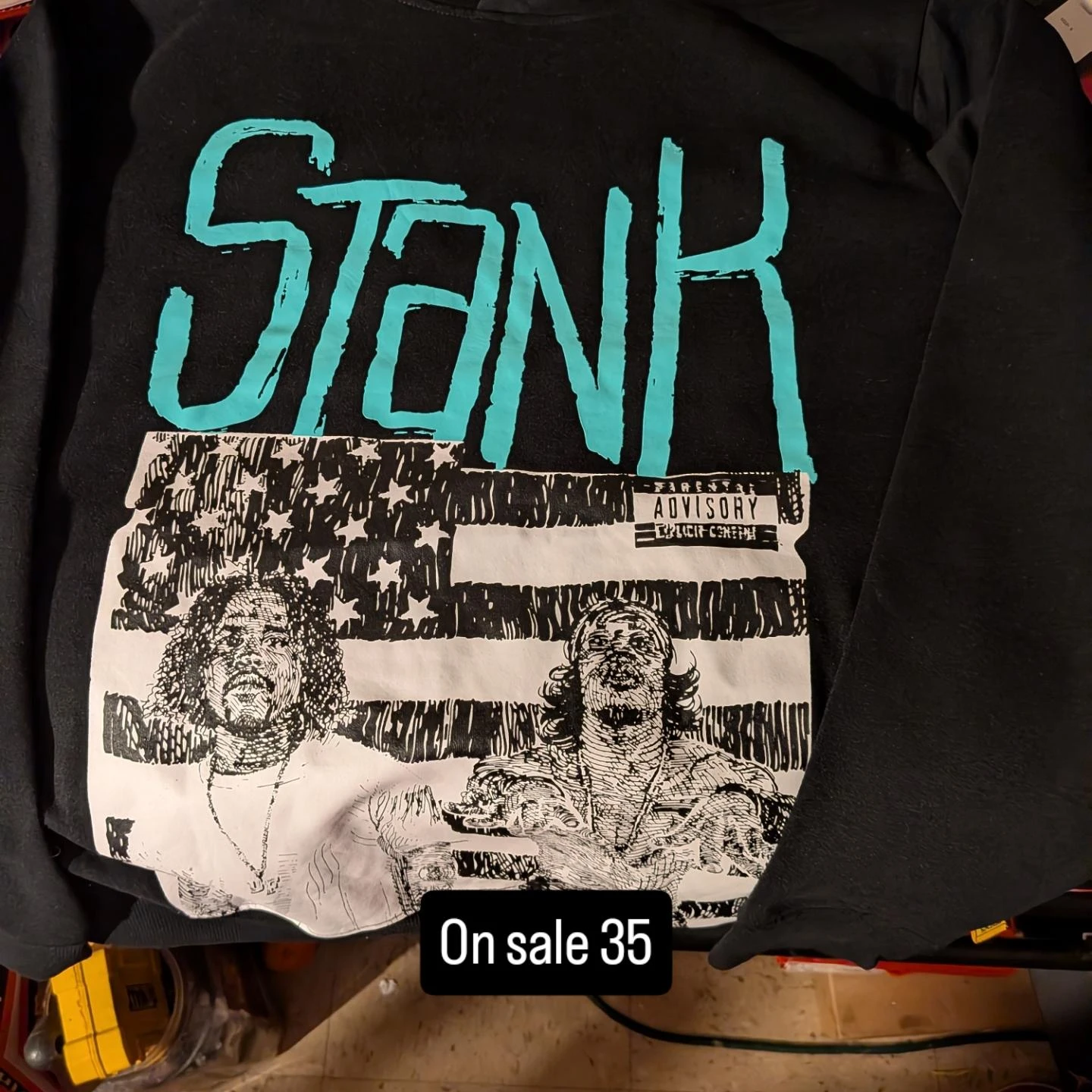 STNK Black Hoodie