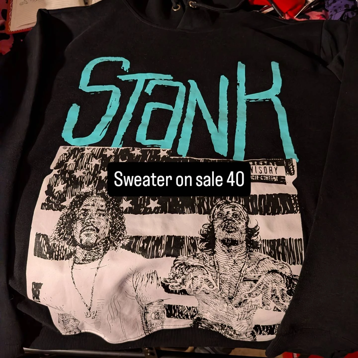 STNK Black Hoodie - photo 2