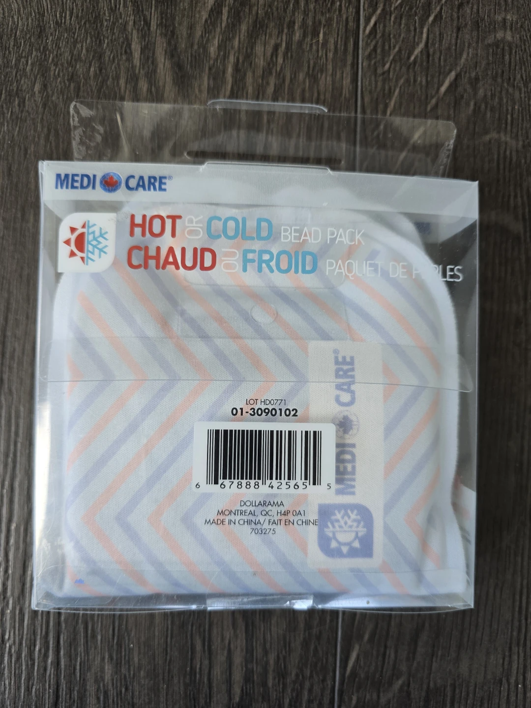 Free hot/cold bead pack