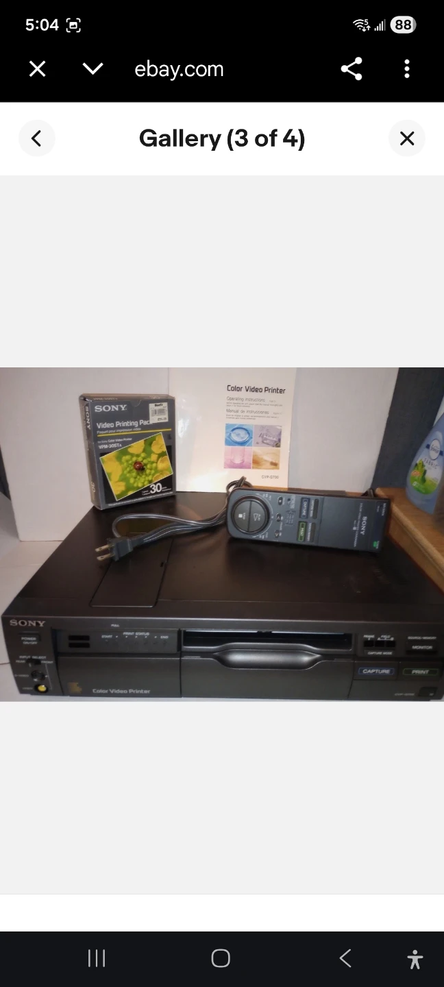 Sony CVP-G700 Color Video Printer