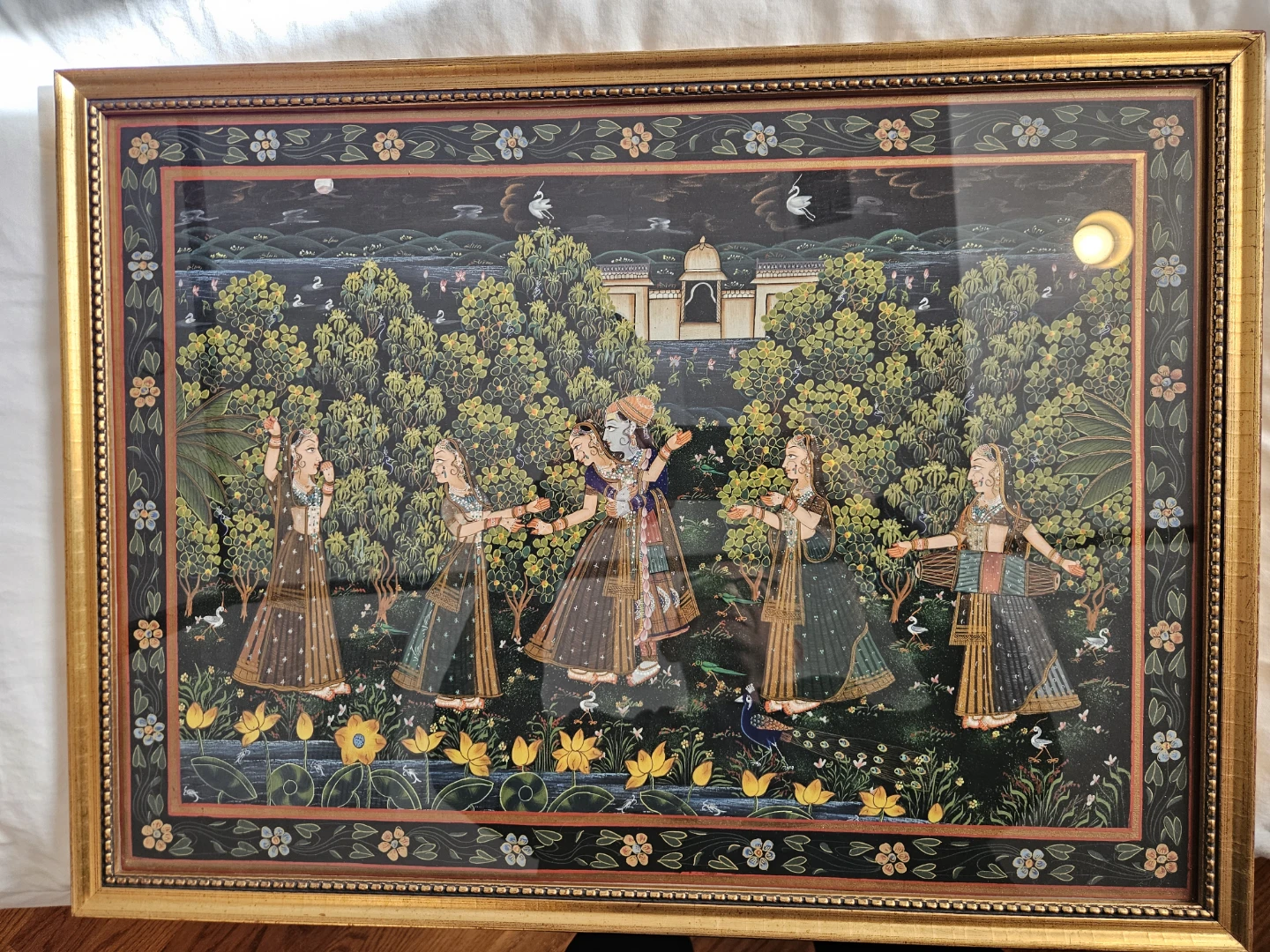 Framed Miniature Painting - photo 2