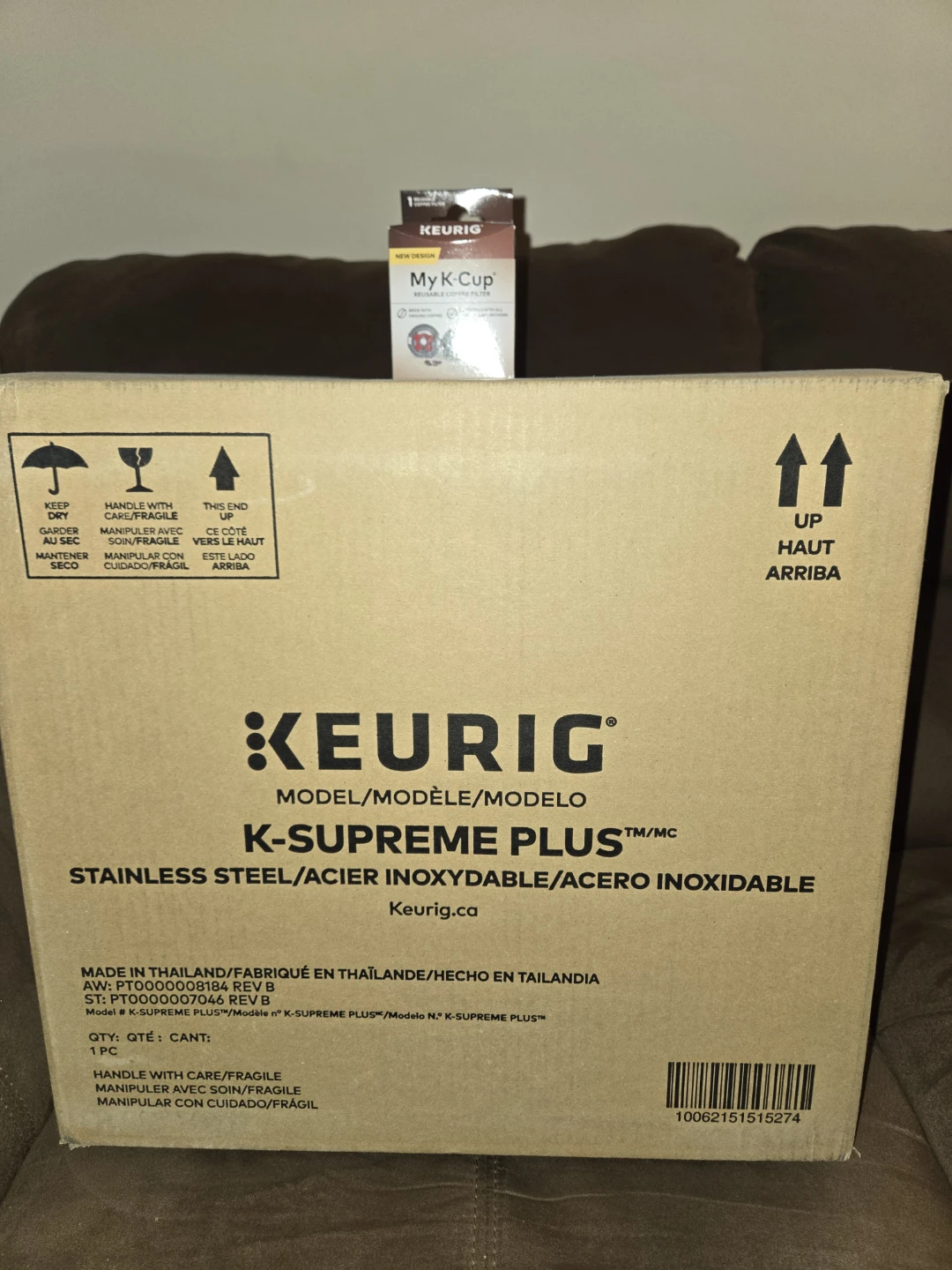 Keurig K-Supreme Plus Stainless Steel + 1 Accessory (BNIB)