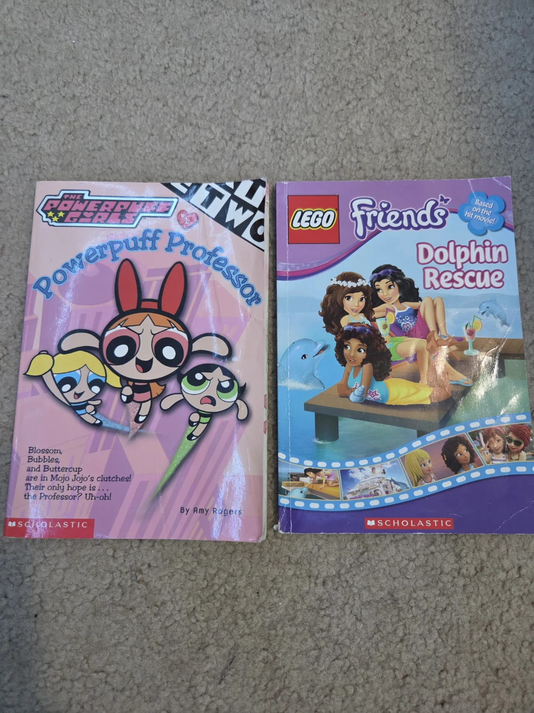 The Powerpuff Girls & LEGO Friends Books