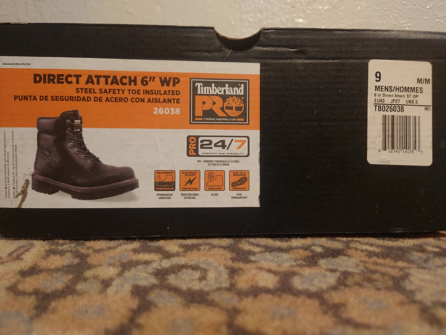 Timberland PRO Direct Attach 6" Steel Toe Insulated Work Boots - photo 3