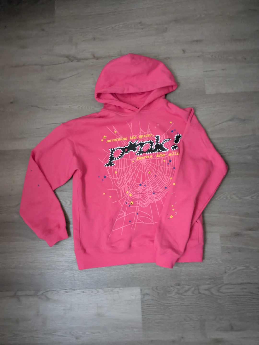 Spiderworldwide Pink Hoodie - Size M - photo 2