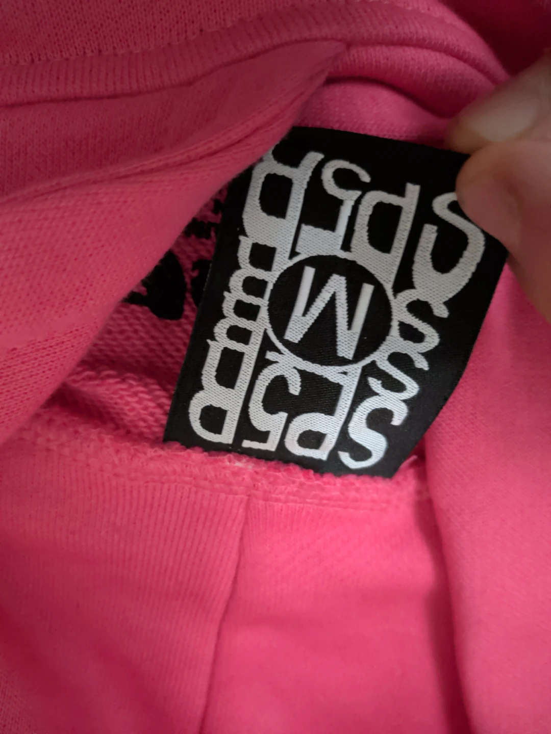 Spiderworldwide Pink Hoodie - Size M - photo 3