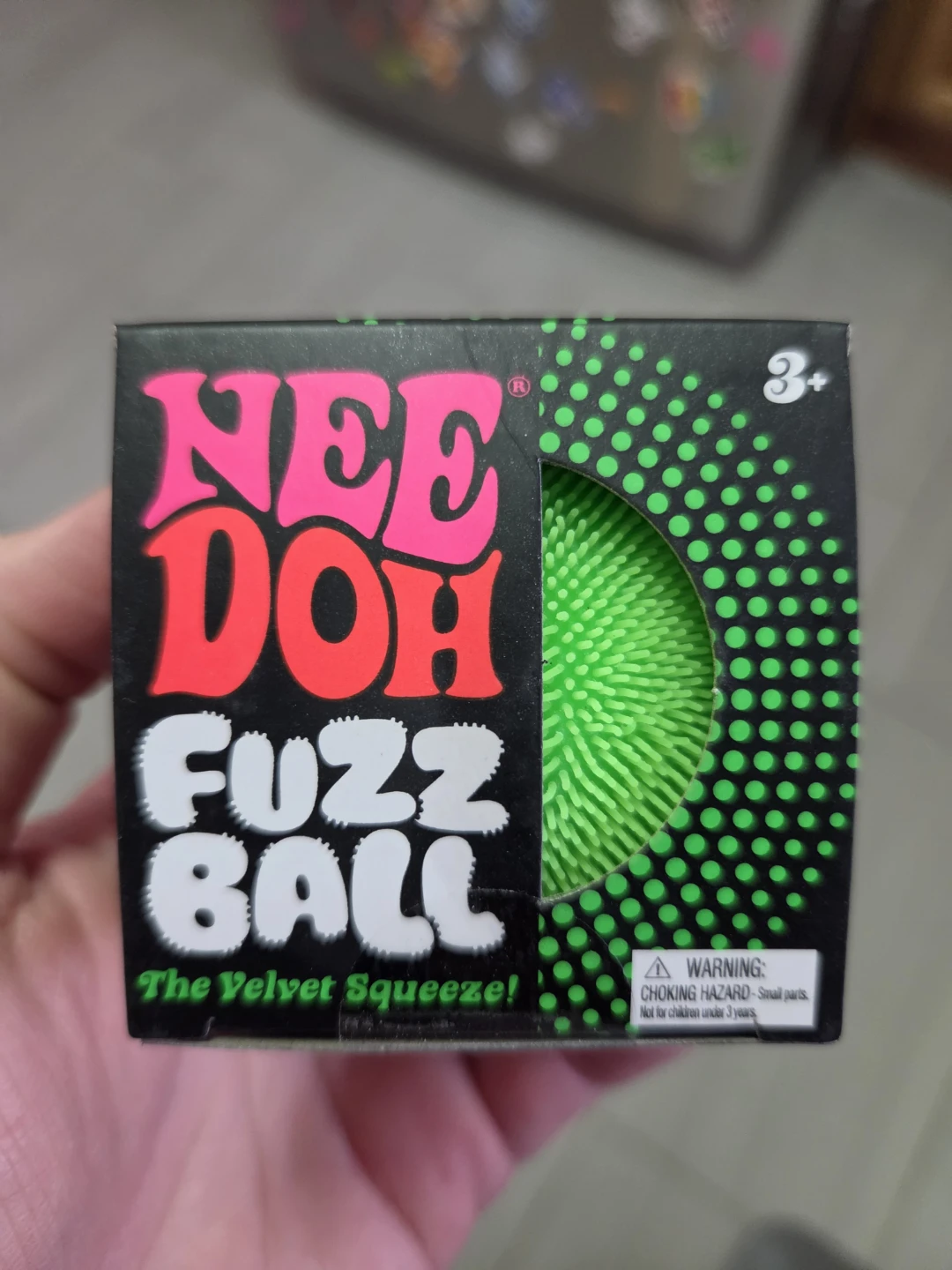 Nee Doh Fuzz Ball The Velvet Squeeze
