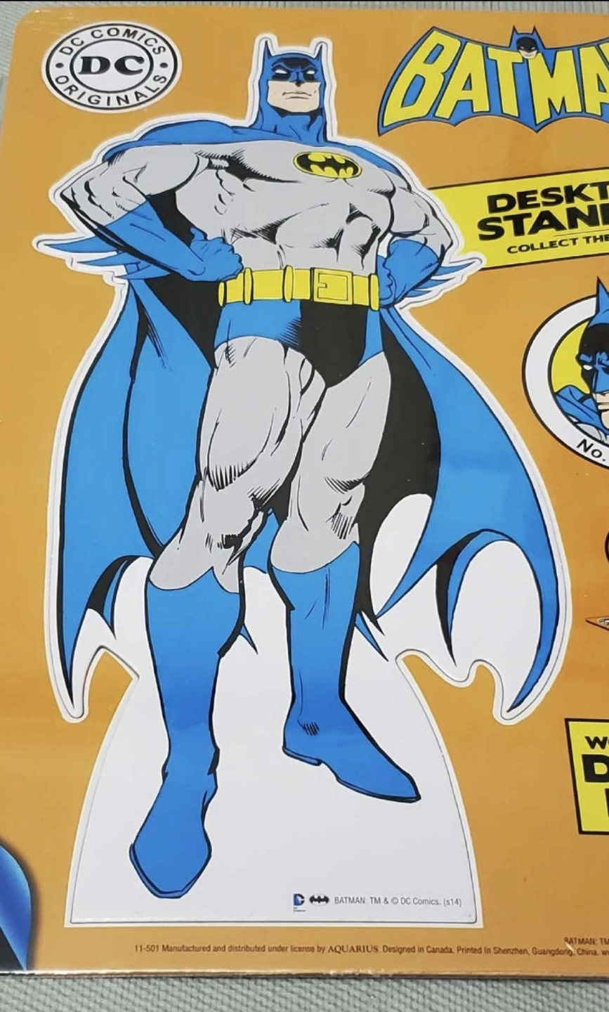 new dc comics batman desktop standee