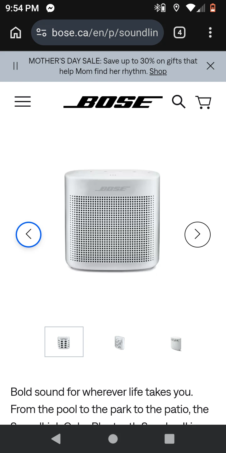 Bose SoundLink Color Bluetooth Speaker II