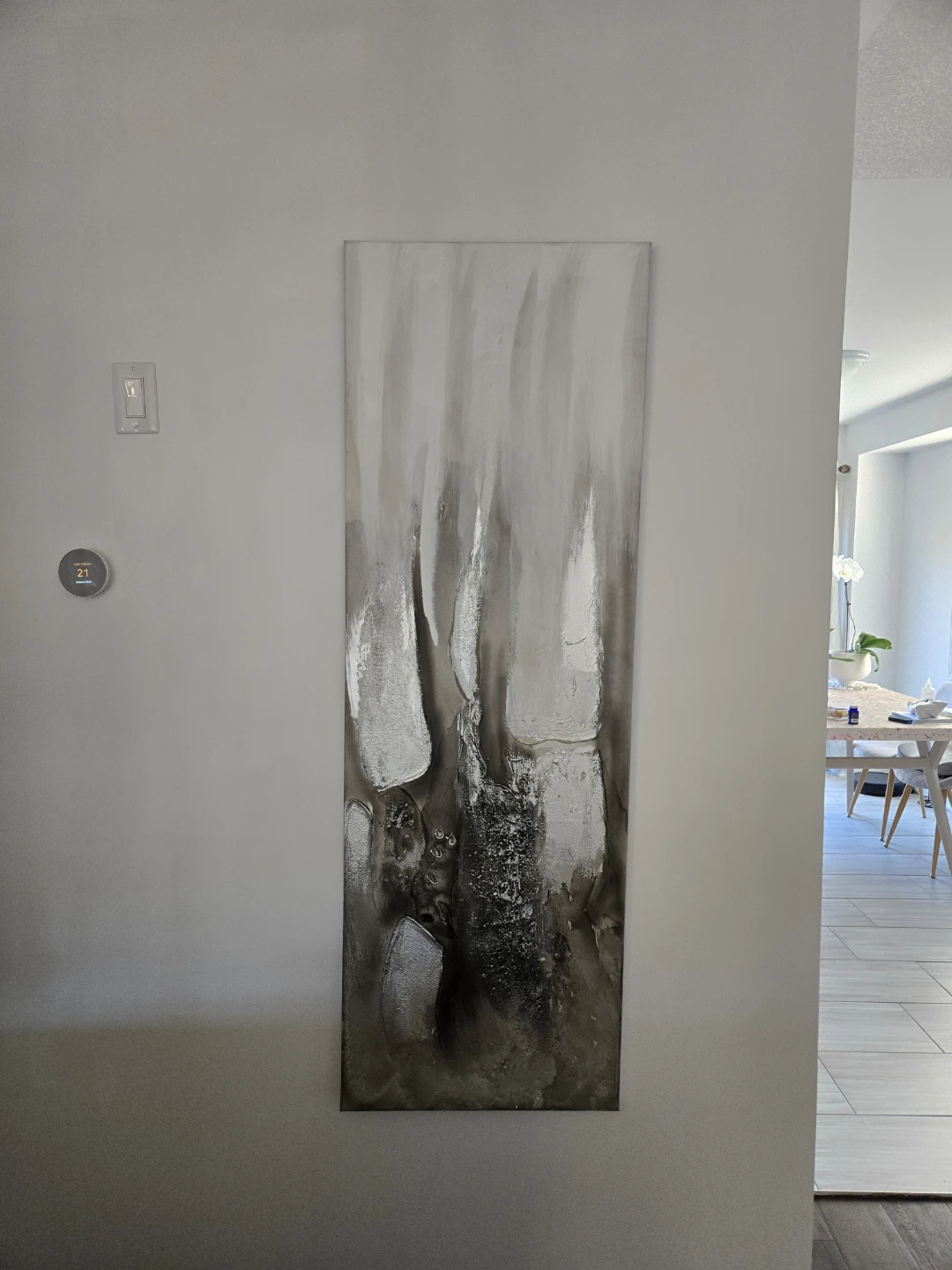 Abstract Wall Art Canvas Painting - photo 2