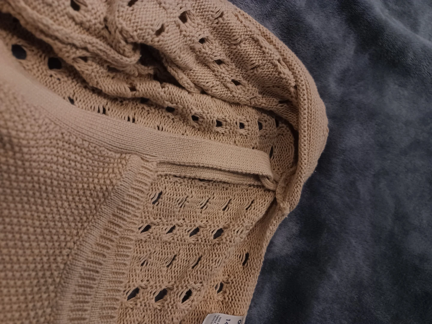OshKosh B'gosh Cardigan Sweater Size 14/14A Tan - photo 3