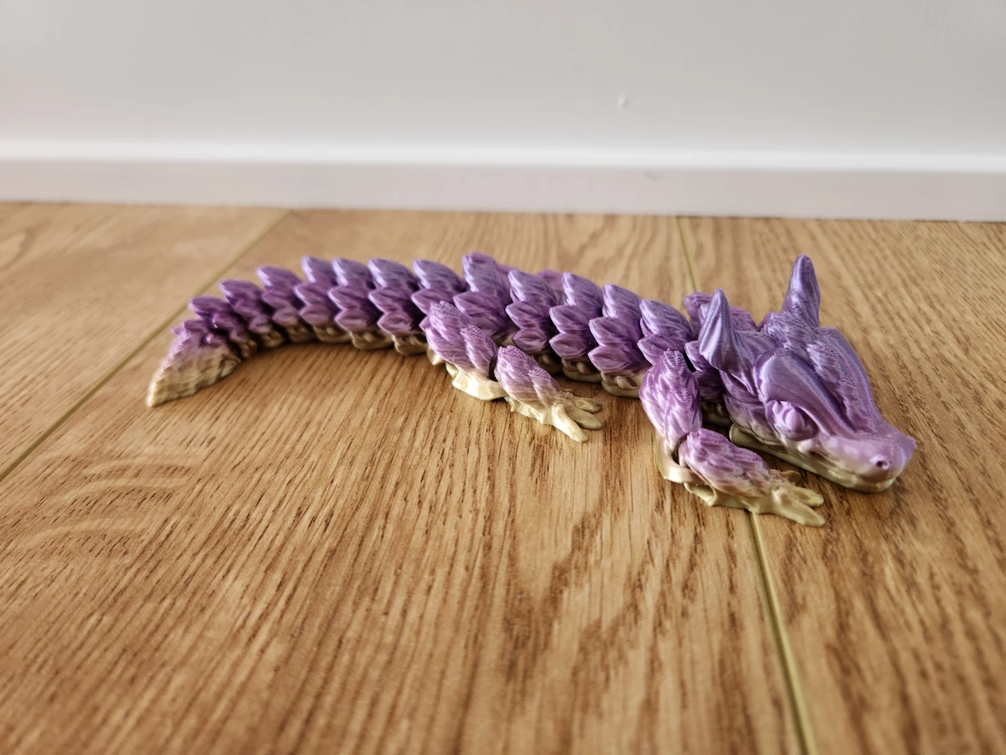 Articulated Dragon Toy - Multi-Color 3D Printed - photo 3