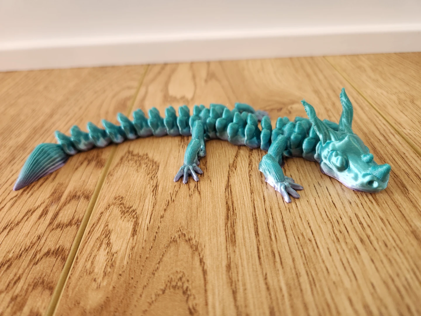Articulated Dragon Toy - Multi-Color 3D Printed - photo 4