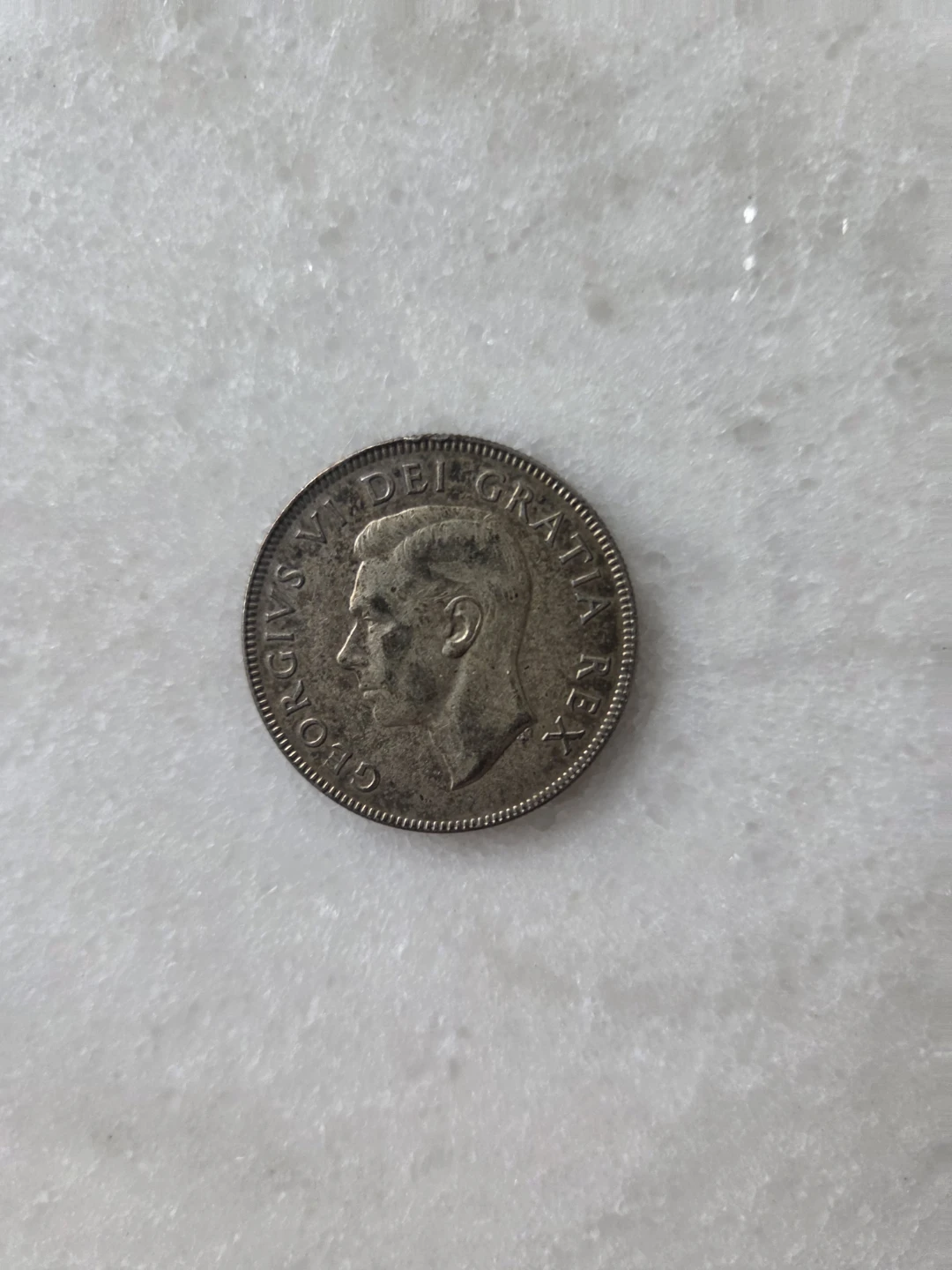 1941 Canada 50 Cent Coin - George VI