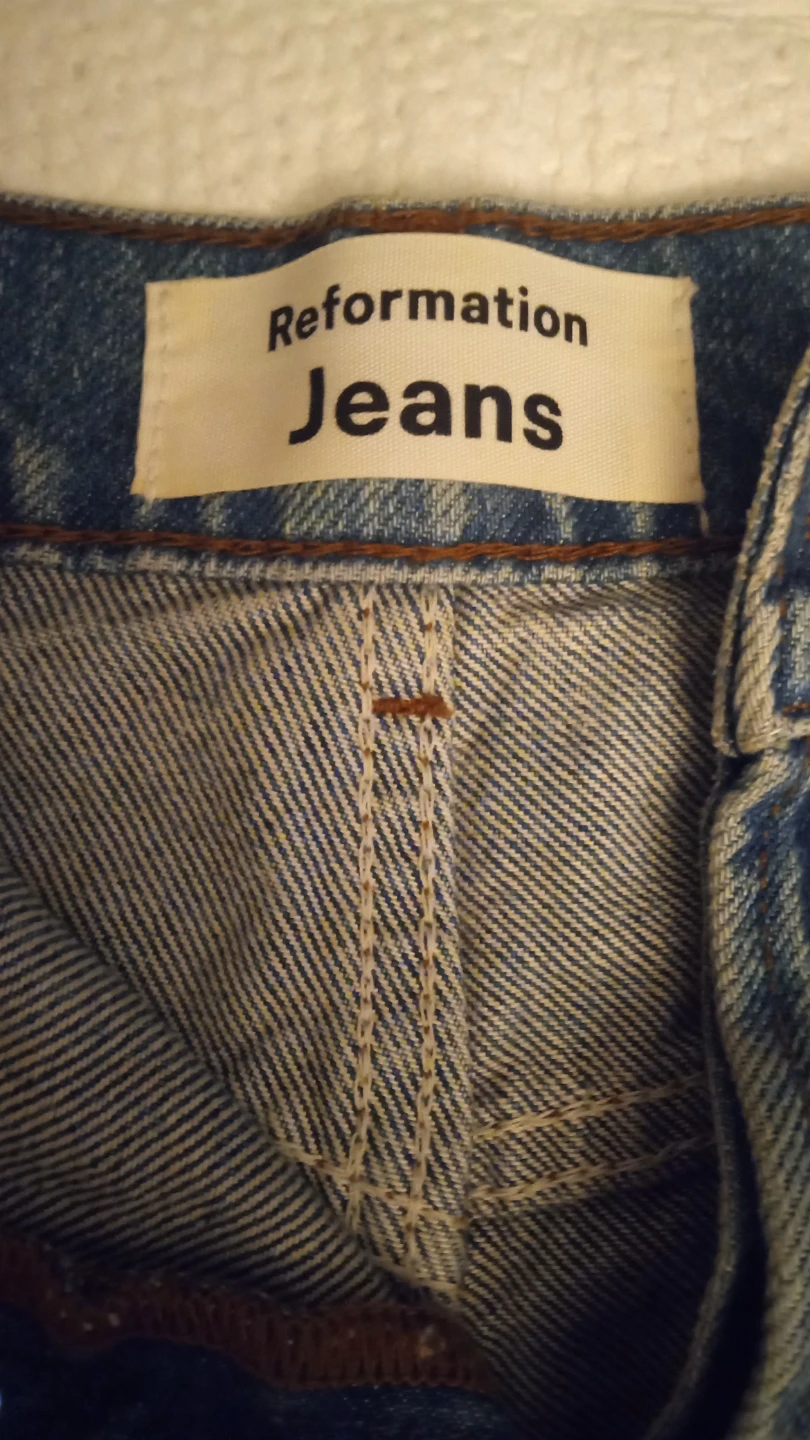 Vintage Reformation Jean Shorts size Medium - photo 2