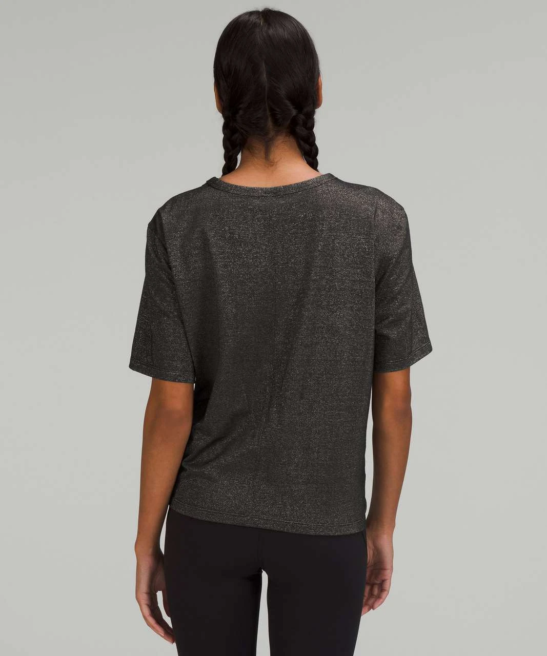 🍋Lululemon Crescent T-Shirt Spark – Black (Size M) - photo 2