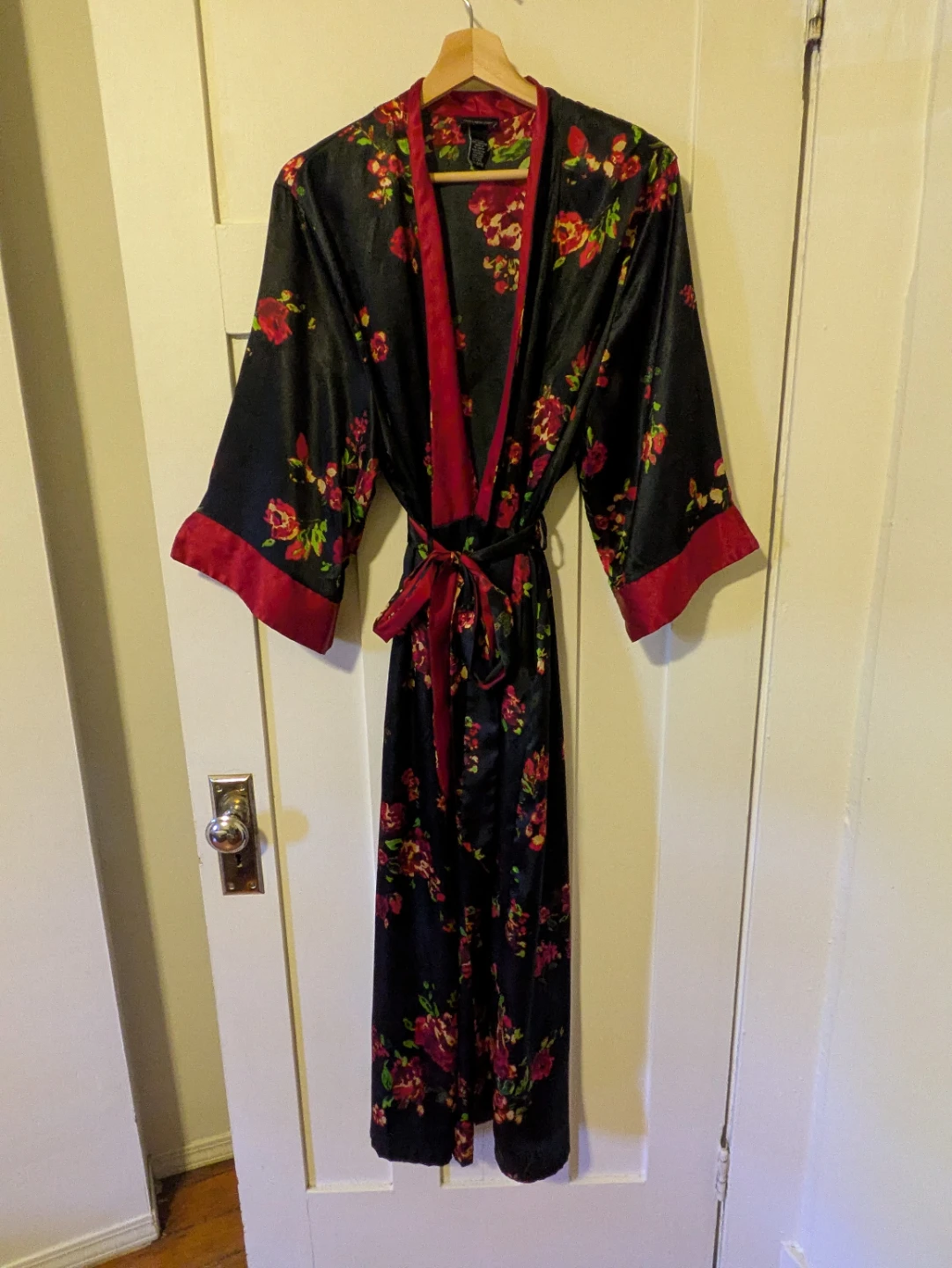 Jones New York Women's Floral Robe L/XL