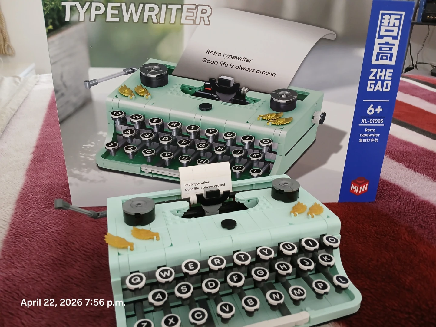 LEGO- like/Building Blocks. Hello Melody, Gardens,  Typewriter - photo 5