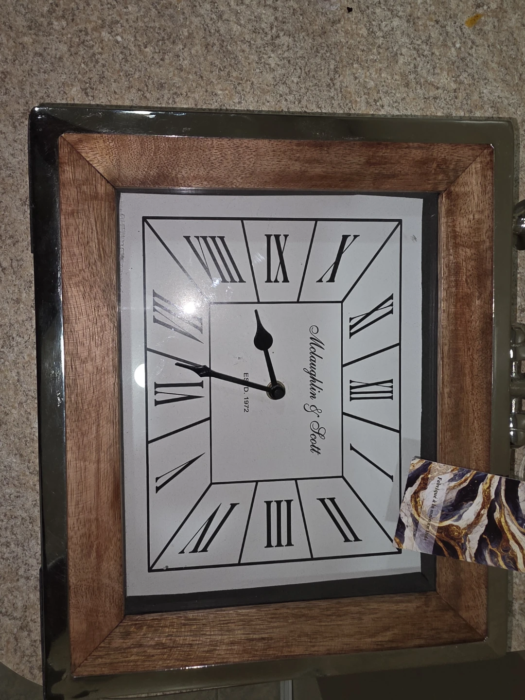 McLaughlin & Scott Decorative Clock - photo 3