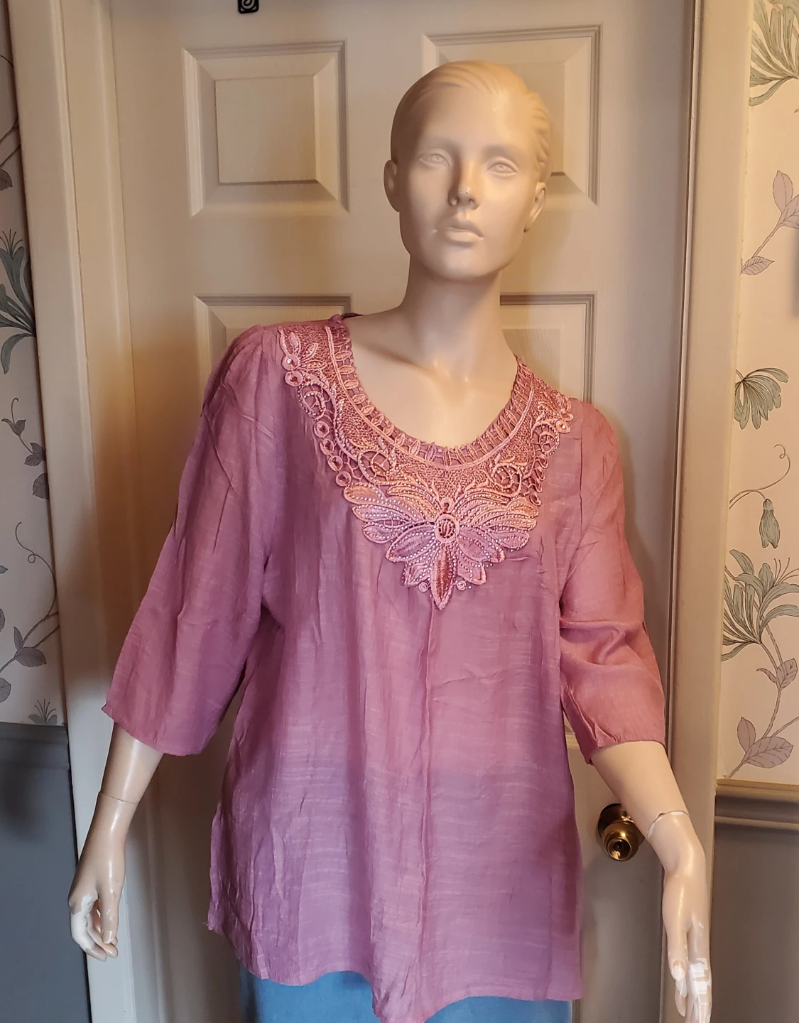 Soft Pink Boutique Top...New XL