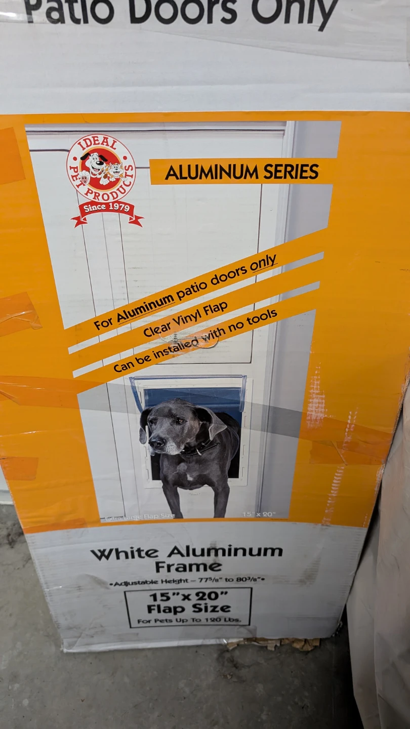 IDEAL FastFit Aluminum Pet Patio Door - photo 3