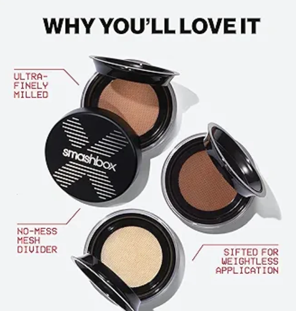 (NEW) 💋 SMASHBOX - Always On Skin-Balancing Setting Powder - photo 4