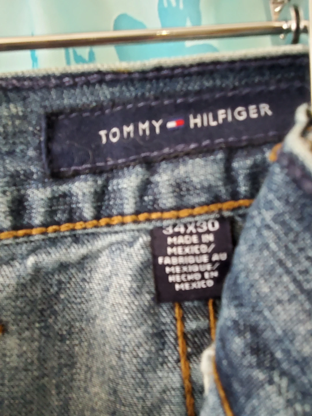 Tommy Hilfiger Men's Blue Denim Jeans 34x30 - photo 5