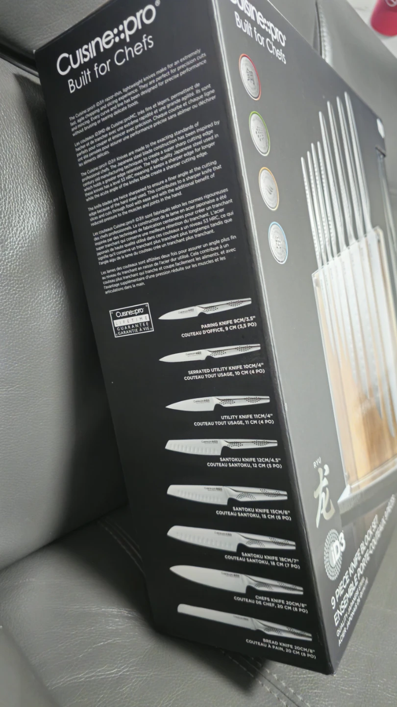 Cuisine::pro 9 Piece Knife Block Set - photo 2