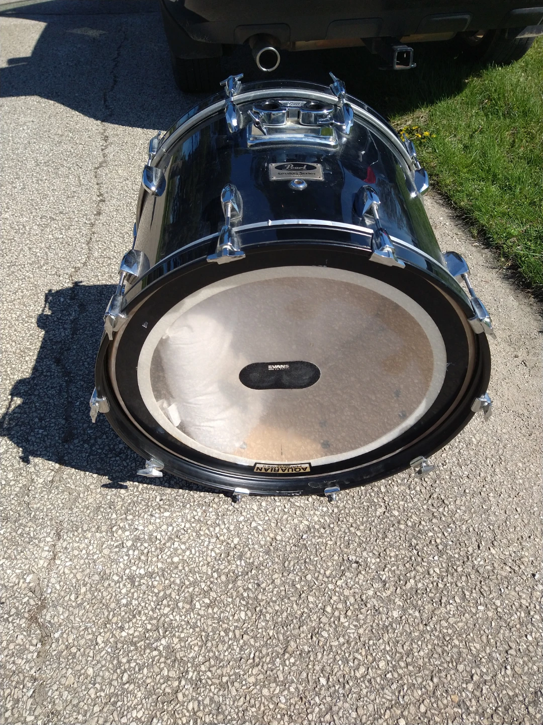 Vintage 1990s Pearl Session Series 22" Bass Drum - photo 3
