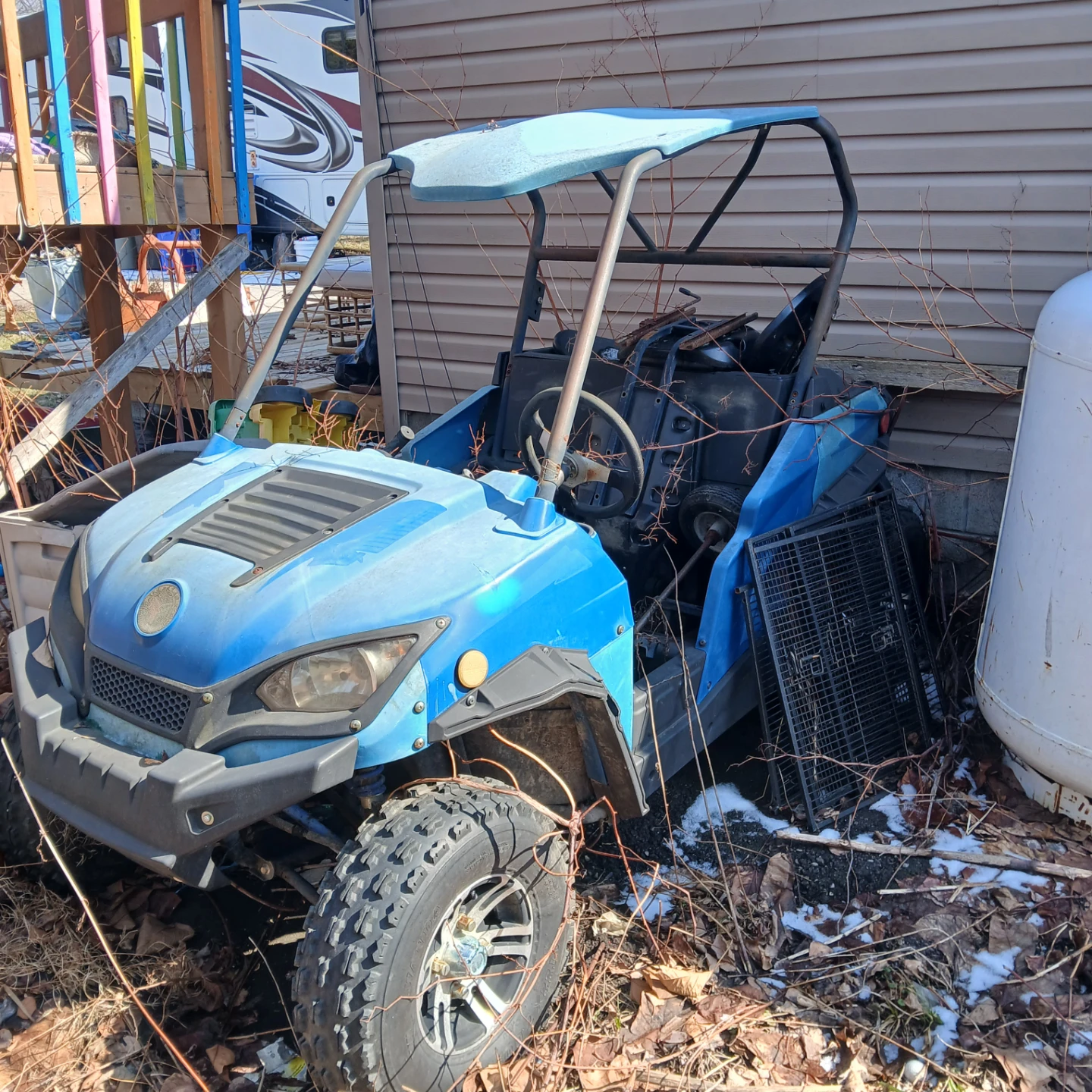 Blue UTV