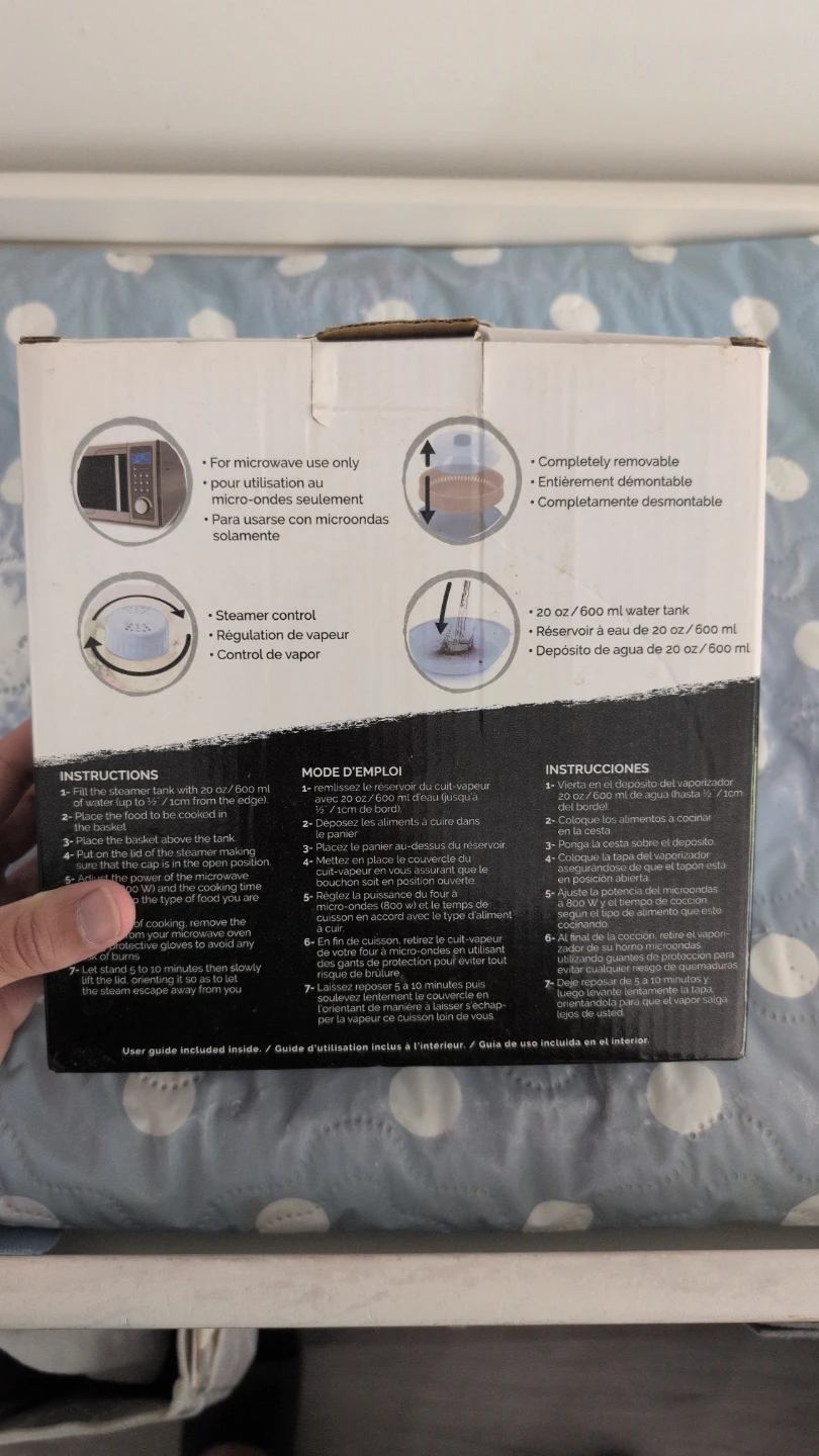 Plastico Microwave Steamer 🌱 - photo 3