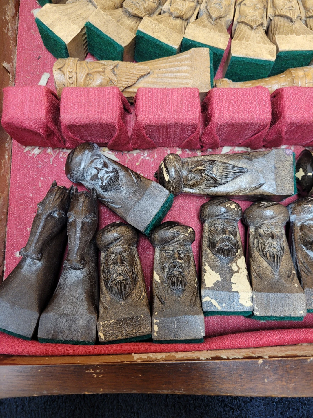Wooden Chess Set with Case - photo 4
