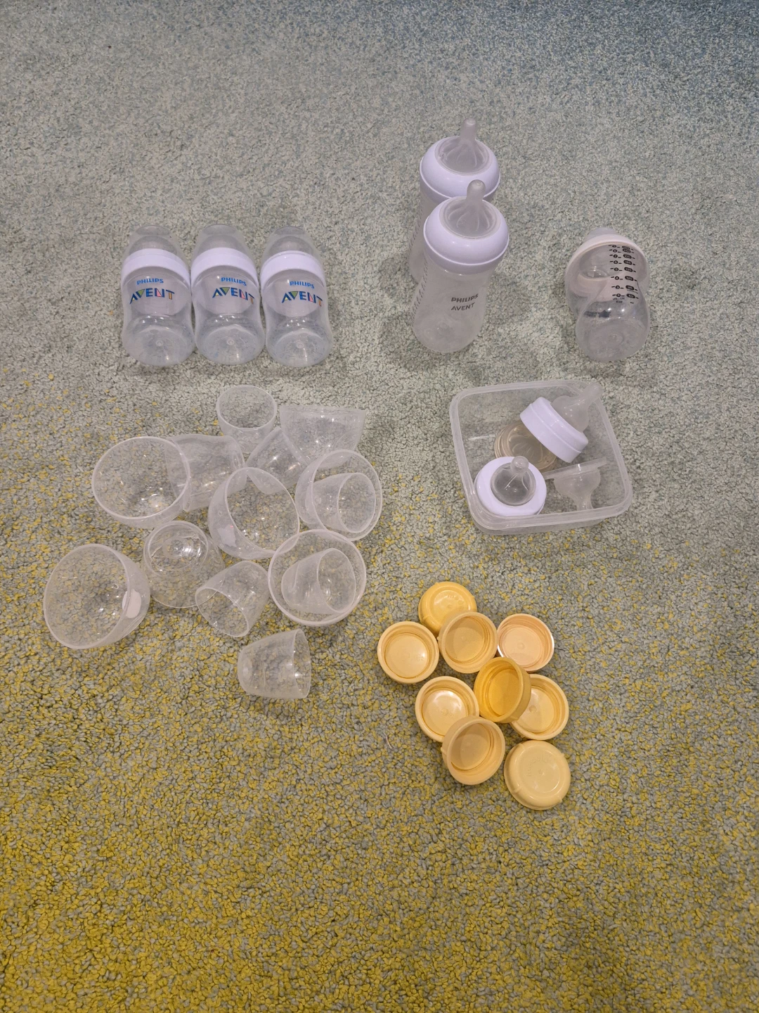 Philips Avent Baby Bottle Accessories Lot
