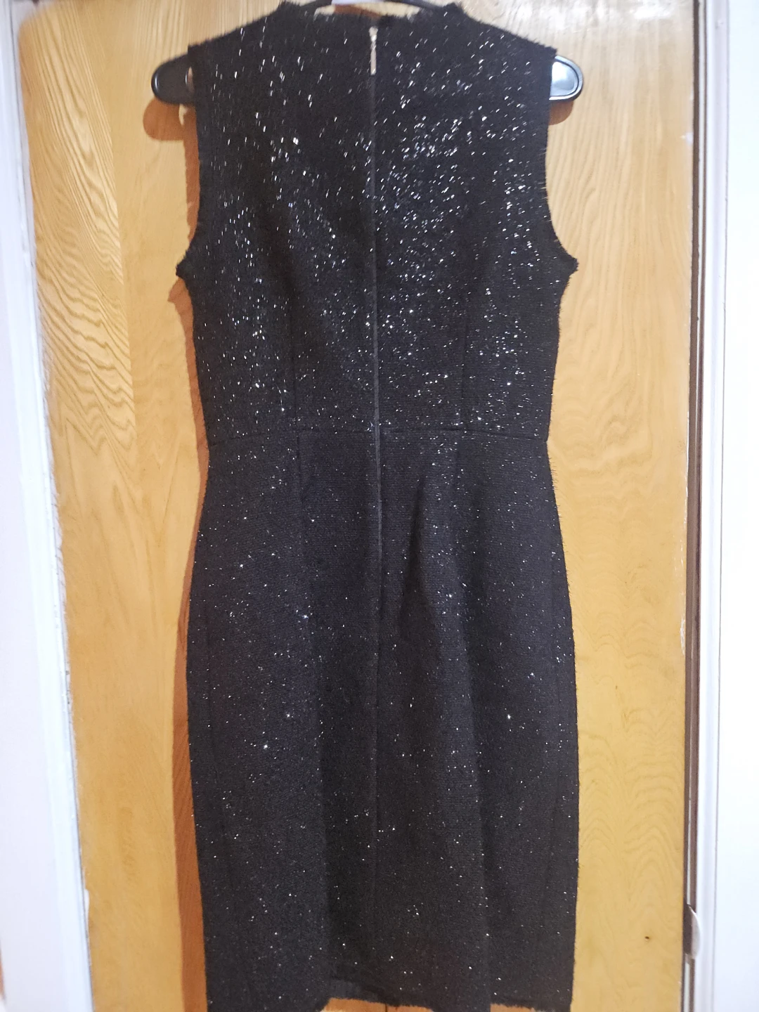 Kate Spade Black Sparkle Tweed Sheath Dress Size 2 - photo 4