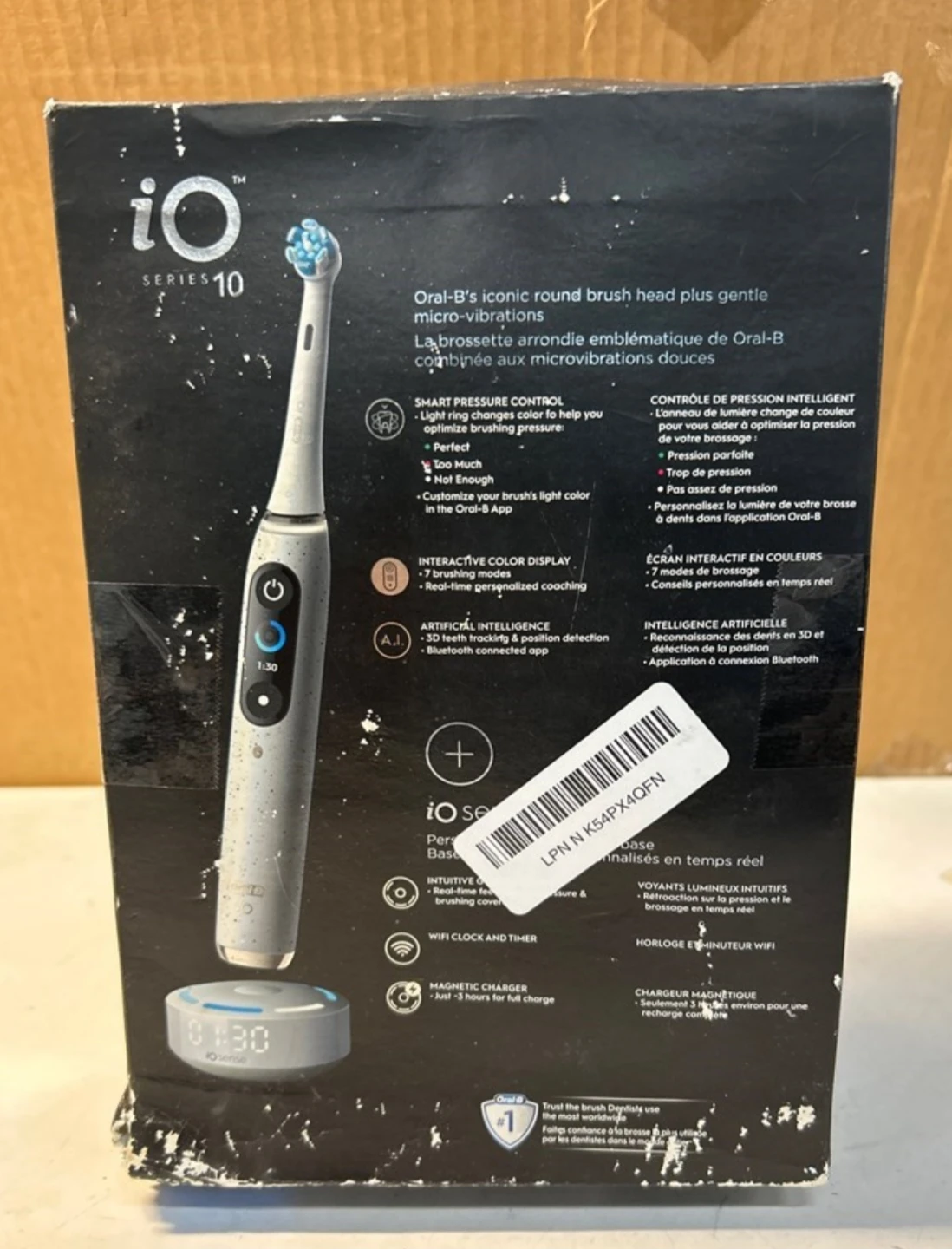 Oral-B Power iO Series 10 Electric Toothbrush Cosmic Black - photo 2