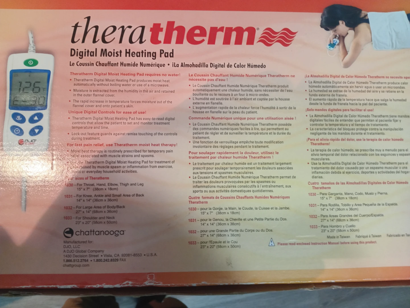 TheraTherm Digital Moist Heating Pad - photo 3