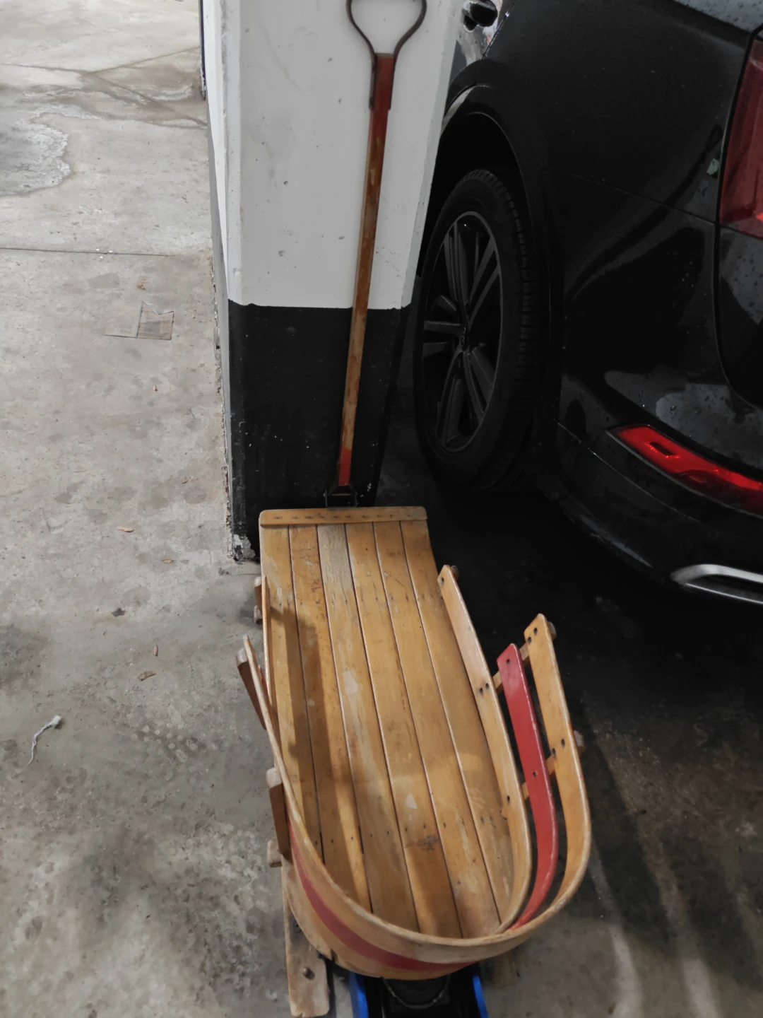Vintage Wooden Sled