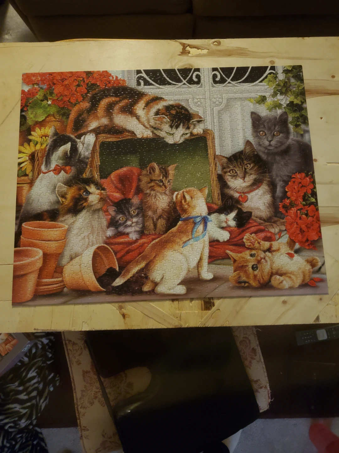 GARDEN CATS PUZZLE - photo 2