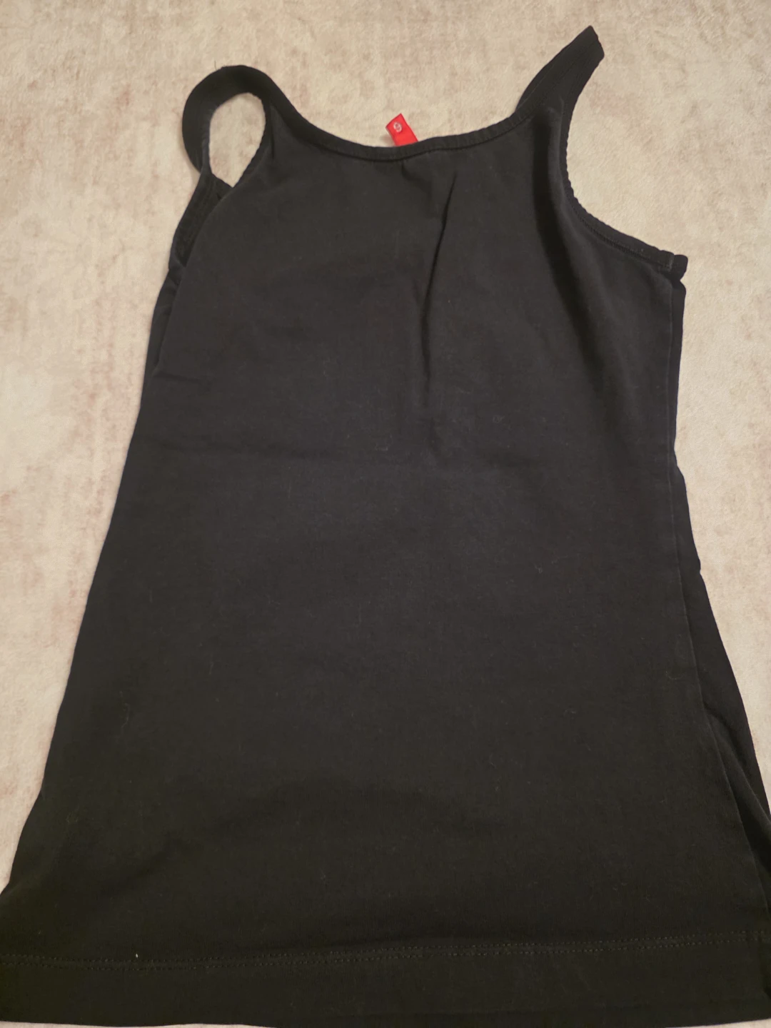 Black Tank Top with North Pacific Ocean Graphic - photo 2