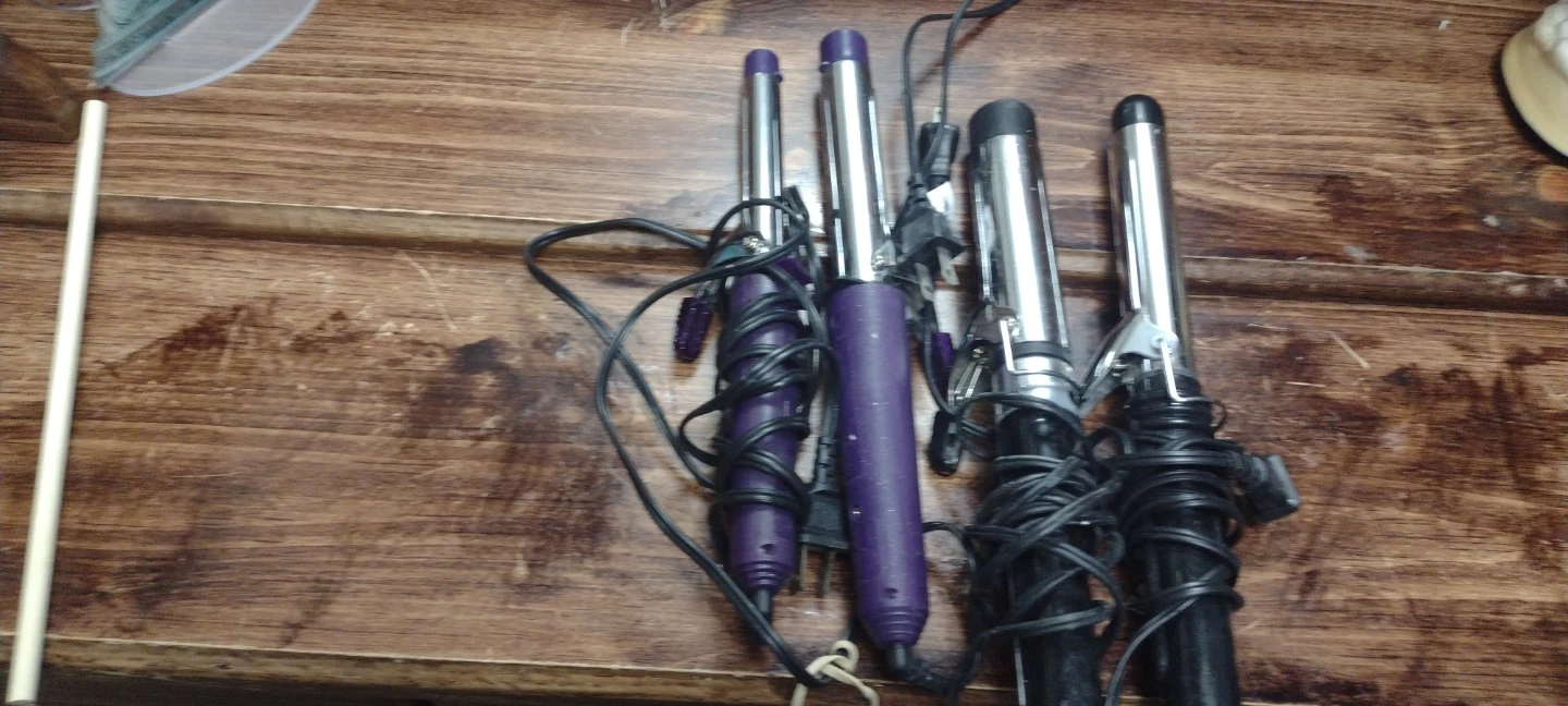 Set of 4 Curling Irons