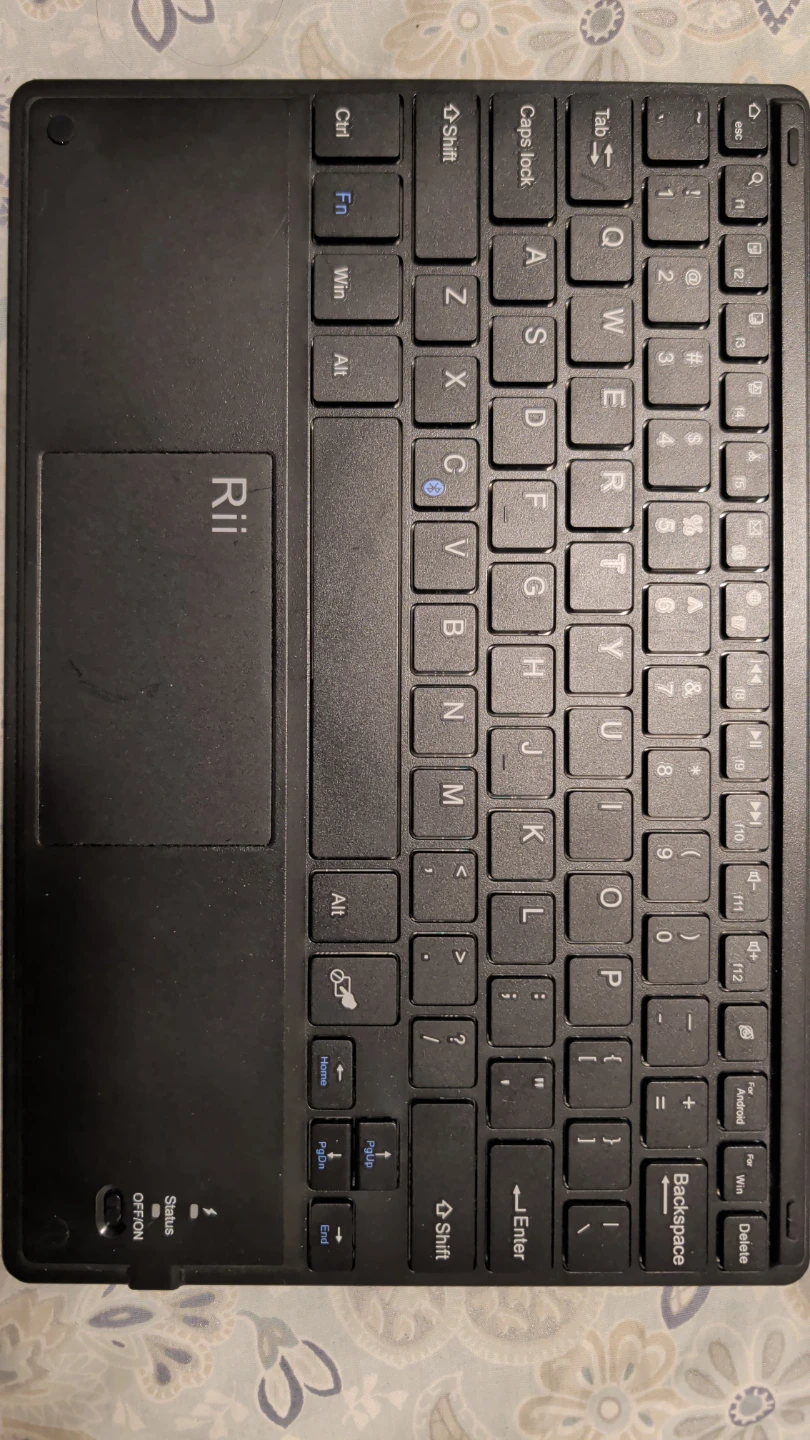 Rii Wireless Keyboard with Trackpad - photo 2